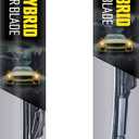 Pennzoil 872 Hybrid Heavy Duty Wiper Blades, 26 Inch & 22 Inch Windshield Wipers (Pack of 2), Automotive Replaceable Wiper Blades Reinforced with a Double Spring Frame for the Toughest Weather