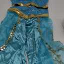 Funna Costume for Women Princess Dress Up Outfit Party Supplies (Adult M (8-10), Blue)