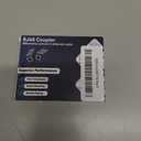 RJ45 Cat6 Coupler Ethernet Extender Connector, 10 Pack in line Coupler Cat7 Cat6 Cat5e Cat5 Ethernet Cable Extender Female to Female Black