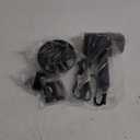 slopehill Professional Ionic Hair Dryer, Powerful 1800W Fast Drying Low Noise Blow Dryer with 2 Concentrator Nozzle 1 Diffuser Attachments for Home Salon Travel (Black)