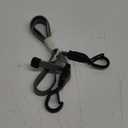 10mm Thick Rope Mobile Phone Lanyard Spacer Adjustable Anti Theft Phone Strap (NO.20 Black White)