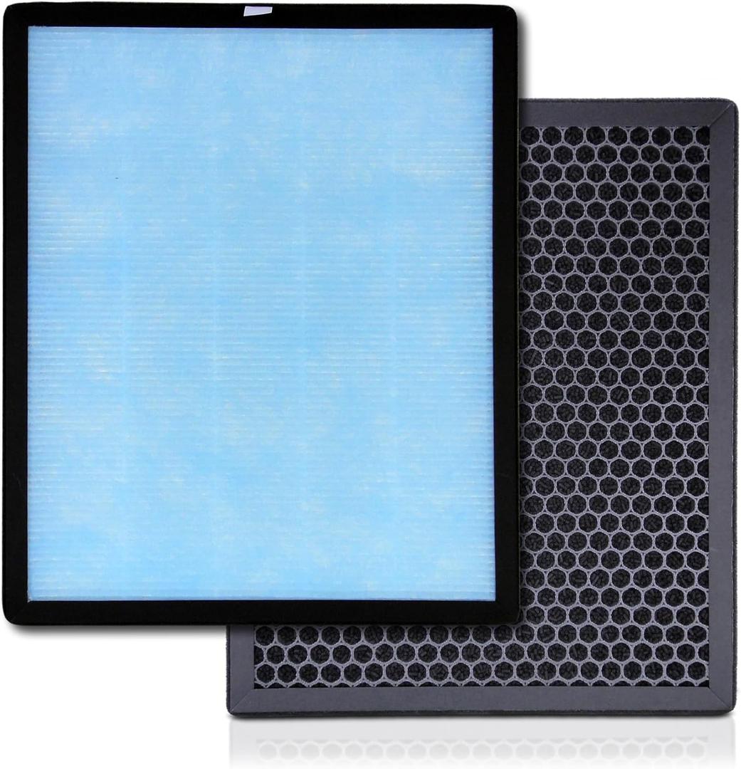 Replacement Filter Set (1-Pack) Compatible with Ailinke Air Purifier (also fits Korzinla), 2-Stage Filtration, Premium Replacement Filter