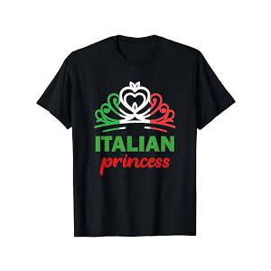 Italy Princess - Italian Flag T-Shirt
 XS
