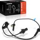 A-Premium Front Left ABS Wheel Speed Sensor - Compatible with Honda Models - Odyssey 2011 2012 2013 2014 2015 2016 2017, 3.5L - Front Driver Side, Replaces 57455-TK8-A01, 57455TK8A01