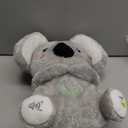 BRICHOEE Breathing Stuffed Animal, Soothing Koala Stuffed Animal with Moving Ears, Breathing Motion, Calming Sound and Light for Baby Sleep Companion Portable Plush Toy Gifts for Kids Adults Newborns