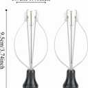 2Pcs Silvery Metal Watch Hand Plunger Removers Precision Professional Watch Hand Puller Repair Tools