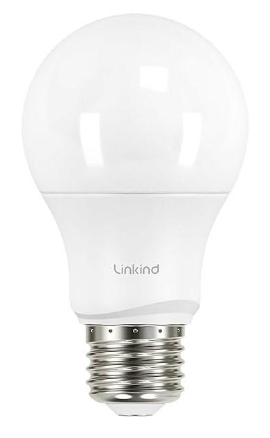 Linkind A19 LED Light Bulbs Dimmable, 40W Equivalent, E26 Base, 5000K Daylight, 5W 480 Lumens 120V, UL Listed FCC Certified, LED Lights for Bedroom Living Room Home Office, 2 Packs