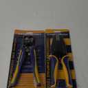 haisstronica Wire Stripper and Crimping Tool,AWG 24-10 Automatic Stripper Tool with AWG 22-10 Ratchet Wire Crimper For Heat Shrink Connectors