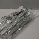 SWTYMIKI Over The Door Shower Caddy - 4 Tier Rustproof Hanging Shower Organizer with Adjustable Shelves, 40 Hooks & Soap Holder, Hanging Shower Rack Storage for Bathroom Accessories, Silver