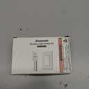 DEWENWILS Wireless Light Switch and Receiver Kit, 15A, No in-Wall Wiring Required,Remote Control Wall Switch Lighting Fixture for Ceiling Lights, Fans, Lamps,100 Ft RF Range, Programmable