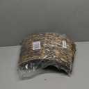 CENBOSS Rattan Christmas Tree Collar, Wicker Tree Skirt & Stand Base Cover (Black Wash, 24 inch)