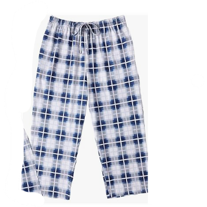 Ekouaer Capri Pajama for Women  Soft Sleepwear with Pockets Navy Plaid 2XL Ekouaer Capri Pajama for Women  Soft Sleepwear with Pockets Navy Plaid 2XL