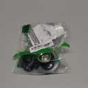 LEKEYE Shower Drain Hair Catcher | Bathtub Stopper/Shower Drain Cover/Drain Protector for Bathtub and Bathroom (Grey Silver)