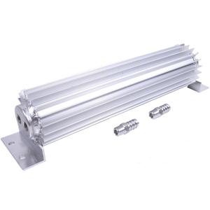 Dual Pass Aluminum Heat Sink Cooler Compatible with Fuel Power Steering Cool Engine Oil Transmission Fluid 13260