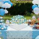 Cake Pop Stand with Wrappers, 3 Tier Square Cakepop Display Stand for Drying, 56 Holes Lollipop Holder for Party Candy Bar Baby Shower Wedding