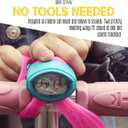 Hornit Mini Bike & Scooter Horn with Kids Headlight (Green/Blue)