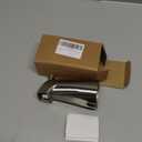 Tub Spout with Pull Down Diverter  Slip-Fit Bathtub Faucet Spout Replacement, 1/2 Copper Pipe Connection, Easy Installation, Universal for Bathroom Shower (Brushed Nickel)