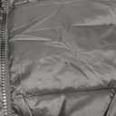 Womens Winter Cropped Puffer Vest Fashion Solid Color Zip Waistcoat Sleeveless Warm Outerwear Puffer Padded Jackets, Size -L