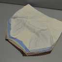 INNERSY Womens Cotton Underwear Lace Bikini Hipster Panties for Women High Waisted Ladies Briefs 5 Pack (Medium, Bright Basics)