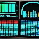 Sound Luminous Activated Equalizer for T-Shirt Hoodie Sweater LED Flashing Men Novelty Clothing Party DJ Music Show Wear for Adults and Kids, N
