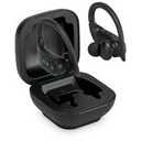 Truly Wire free Earbuds by iLive Bluetooth earbuds sweat proof secure and comfy fit auto pairing with portable charging case Black Audi device for outdoor indoor