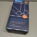 MAXTID Large Door Draft Stopper for Bottom of Door 36 Inch Under Door Draft Blocker Under Door Gap Filler Weather Stripping Adjustable Double Door Sweep Door Draft Guard Window Seal Black