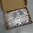 Cabinet Handles Kitchen Drawer Pulls and Knobs, 10Pack Gold 5inch Hole Center, Square Hardware for Bathroom Dresser