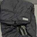 Orzbow Winter Carseat Cover for Baby, Infant Car Seat Cover Compatible with Doona Car Seats, Zipper Access, Breathable, Rain, Snow and Wind Proof, Winter Baby Essentials Carrier Canopy, Dark Grey