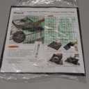 Forlivese Reusable Gas Stove Burner Covers -10 Pack Non-Stick Stovetop Burner Liners Gas Range Protectors Size 10.6x 10.6 Inch Cuttable Dishwasher Safe Easy to Clean