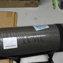 Thick Yoga Mat 72"x24"x0.4" (Black + Pink)