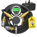 MIKKUPPA 4 Tire Inflation System - 4 Tire Inflation Deflation System, Tire Pressure Equalizer with Quick Coupler Adaptor Closed Flow Air Chuck for Car Trucks Off Road Vehicles Up to 155" Wheelbase