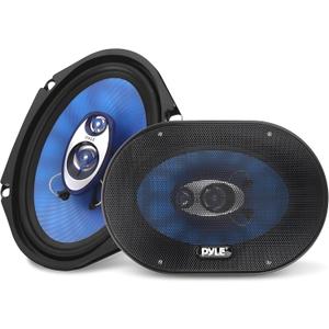 Pyle 6''x 9'' 400 Watt Four-Way Speakers (Pair) PL6984BL