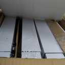 Seinloes 4 Pack Pull Out Cabinet Organizer 21" Deep,Full Extension 3 Slide Rails Slide Out Drawers With Raising Pad for Framed Cabinets,Expandable Width (12.3"-20.5"),No Drill Roll Out Shelves,White