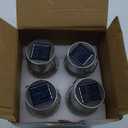 Solpex Hanging Solar Lights Outdoor, 8 Pack Decorative Cracked Glass Ball Light, Solar Powered Waterproof Globe Lighting, Hanging Globe Solar Lights for Garden, Yard, Patio, Lawn, Flower Bed