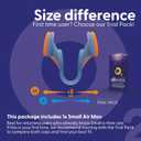 Airmax Nasal Dilators - Anti Snore Device - Small - 6-Month Relief - Cure for Snoring - Recommended by Physicians - Blue - One-Pack