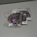 4 x Needzo Halloween 2025 Spiderweb Fascinator Headband, Costume and Party Accessories, 6 Inches Tall x 5.62 Inches Wide