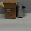 OKT Kitchen Utensil Holder,7.2″Large Stainless Steel Utensil Crock with Non Slip sillicone Bottom Design
