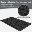 Portable Feet Acupressure Mat, Foldable Foot Massager Mat, Pressure Point Massage Pad, Anti Fatigue Office Standing Desk Pad, Stand Up Pad, Relieve Foot Pain