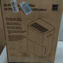 Aeric 50-Pint Portable Dehumidifier for Home, Moisture Absorber For Basement, Garage, Living Room, and Extra Large Rooms up to 4,500 Sq.Ft., Energy Star Dehumidifier with Auto-Shutoff & Timer in White
