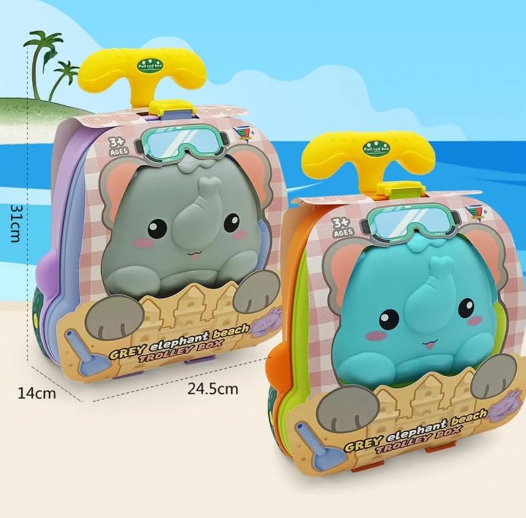 Beach Trolley Box Set Beach Fun (Orange)