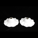 2 Lamp Shape, White