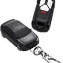 for Audi A3 A4 A6 Q5 Q7 TT TTS SQ5 R8 S5 Smart Remote Key Key Fob Cover - Black