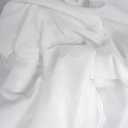 2pc Organic Cotton Voile Fabric - White - 5 Yards Each