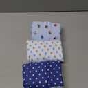 Bubble bear 3 Pack Baby Swaddle 0-3 Months - Infant Adjustable Newborn Swaddles Blanket Baby Girl Boy, Swaddling Wrap Blanket Sleep Sack for Newborn-Blue