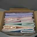 6 Pcs 11 Inch Colorful Felt Storage Cubes with Handle, Collapsible Fabric Storage Cubes Bins Foldable Baskets for Playroom, Bedroom, Books, Clothes (Macaron)