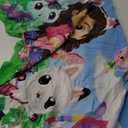 DreamWorks Gabby's Dollhouse Bath/Pool/Beach Soft Cotton Terry Hooded Towel Wrap, 24 in x 50 in, By Franco Kids
