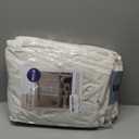 MIULEE Velvet Off White Elegant Grommet Curtains - Thermal Insulated Soundproof Room Darkening Black Out Curtains/Drapes for Classical Living Room Bedroom Decor - 52 x 108 Inch Set of 2 (Ivory)