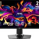 MSI MAG 274QP QD-OLED X24 27-Inch WQHD Gaming Monitor, 2560 x 1440 Quantum Dot OLED Panel, 240Hz, 0.03ms, Adaptive-Sync, HDMI2.1, DP 1.4a, Tilt/Height Adjustable, Black