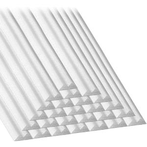 46.5" 26PCS Peel and Stick Pool Cove for 30' Round Above Ground Pool, Closed Cell Foam Peel and Stick Above Ground Pool Cove with Adhesive Backing, Protect Pool Liner, Prevents Excess Wear