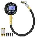 200 PSI Digital Tire Pressure Gauge  Heavy-Duty Air Pressure Gauge for Tires, Accurate Digital Tire Gauge with LED Backlight, 360 Swivel Chuck for Cars, Trucks, Motorcycles & RVs